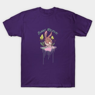 Bunny Rescue Flowers T-Shirt